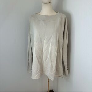 [Free People Movement] Oversized Long Sleeve Sweatshirt- Size Small